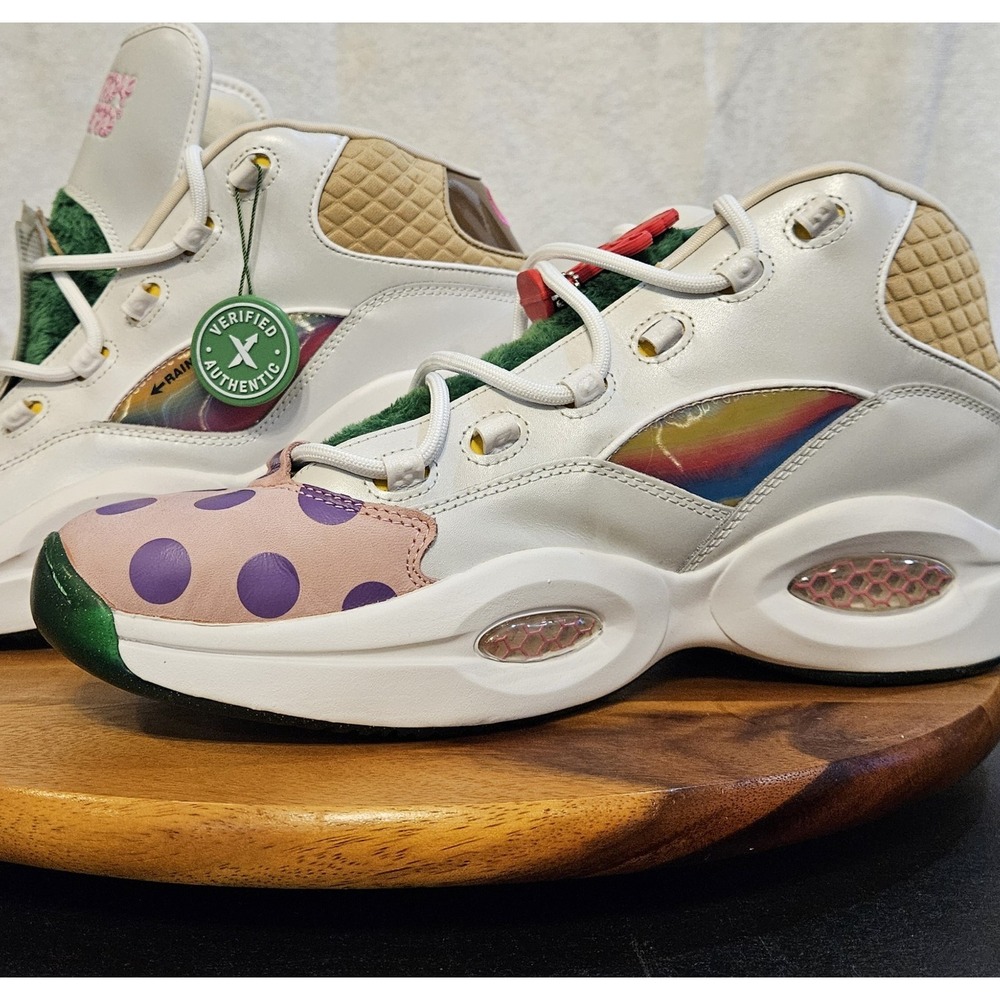 Reebok Question Mid Candyland Iverson GZ8826 • Men’s 14 • 2021 • Token Verified - Picture 11 of 16